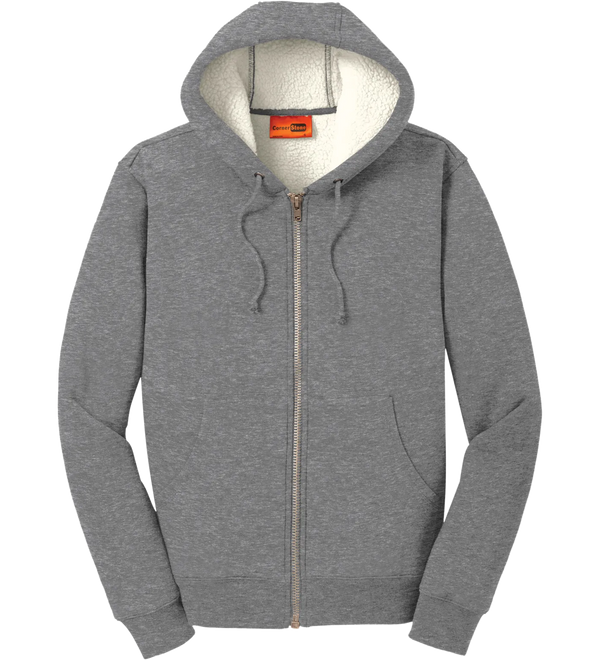 unisex-cornerstone-heavyweight-sherpa-lined-hooded-jacket-grey.webp