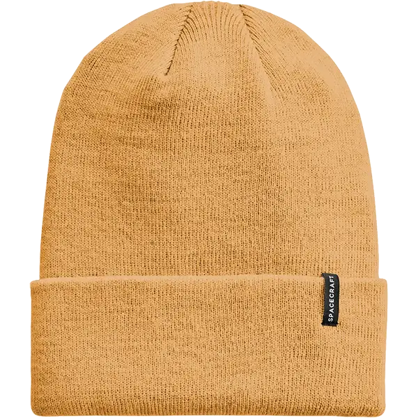 Spacecraft Lotus Unisex Beanie - Tan