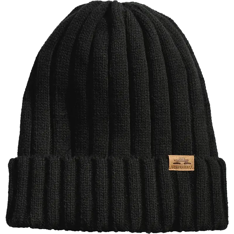 Spacecraft Throwback Unisex Beanie - Black