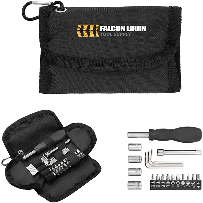Verto 19-Piece Tool Set With rPET Case