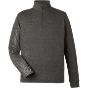 Vineyard Vines Bluffs Quarter-Zip Pullover - Grey Harbor