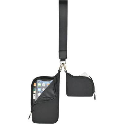 Well Studio Recycled Nylon Dual Pouch Lanyard - AWARE™