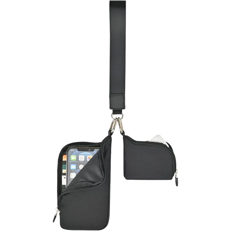 Well Studio Recycled Nylon Dual Pouch Lanyard - AWARE™