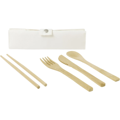 Zero-Waste Bamboo Utensil Kit