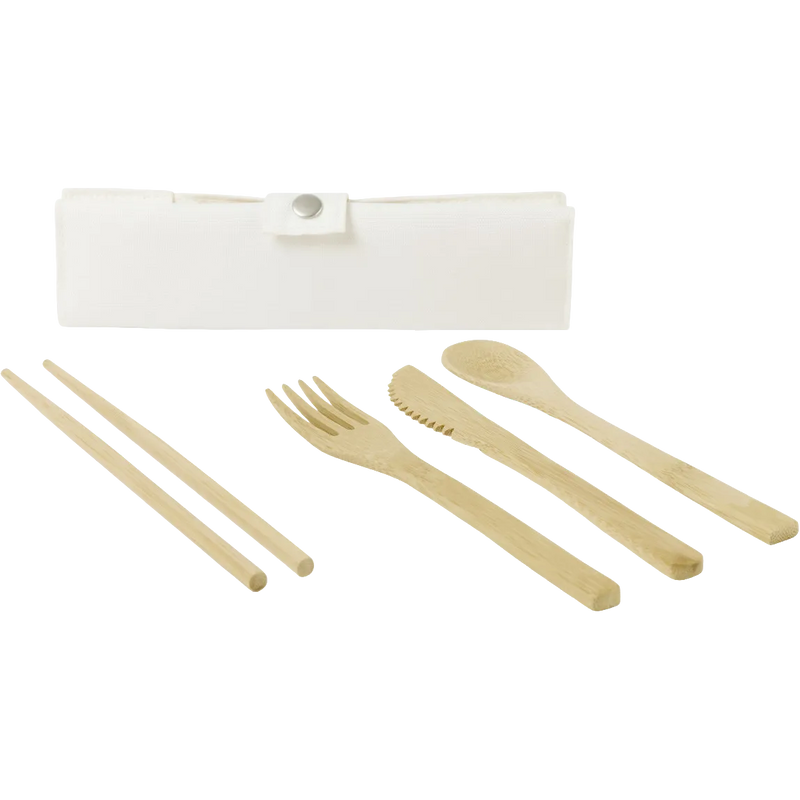Zero-Waste Bamboo Utensil Kit